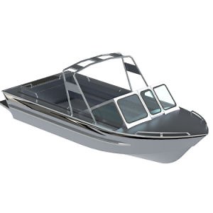[Hot Item] 2022 21FT Soft Top Aluminum Hull Fishing Speed Boats Welded Jet for Sale