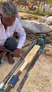 Hardworking Old Man Making Cricket Bat from Scratch | Monika