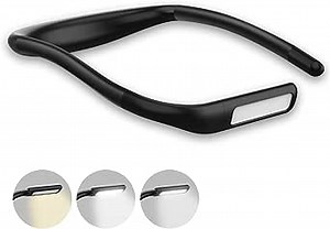 Upgraded Neck Reading Light Rechargeable LED Book Lights for Reading in Bed, Hands Free Neck Lamp Hug Light with Stepless Brightness Control, Perfect for Reading, Camping, Knitting and Repairing