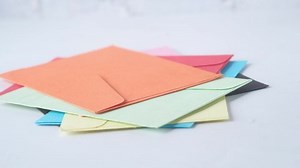 Drop Colorful Envelope On White Background Stock Footage Video (100% Royalty-free) 1066454902 | Shutterstock