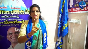 BSP MLA Candidate Transgender Pushpitha Laya MASS WARNING TO KCR |...