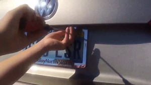 License Plate Frame Rhinestone, GEOTEL Rhinestone License Plate Frame Metal Chrome Diamond Bling Glitter Custom 9 Rows of Diamonds, 2Pcs
