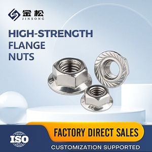 [Hot Item] DIN6923 Hexagon Flange Nut More Than 10 Years Produce Experience Factory