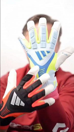 Strap or strapless? Which adidas goalkeeper gloves are you picking? 👀🧤#shorts #adidas #gkgloves