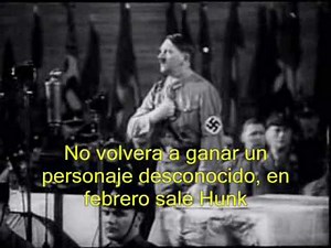 Hitler enfurecido