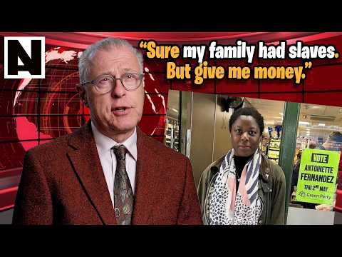 Black UK politician demands reparations for slaves her family sold. Seattle crazy Commie Mayor.