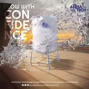 1.9K views · 18 reactions | Store your water safe with Aqua Tech water tanks. www.aquatechtanks.com . . #AquaTech #aquatech #watertanks #aquatechwatertanks #qualitymouldedproducts #mouldedproducts #suctionhose #hose #gardenhose #mouldingindiainsilence #india #kerala #reach #sewagetanks #milkcans #fishtanks #trafficcons | Aquatech Products | Facebook