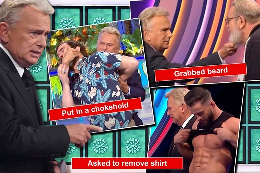 Pat Sajak snaps at 'Wheel' contestant after he takes over host's job: 'don’t ever do it again'