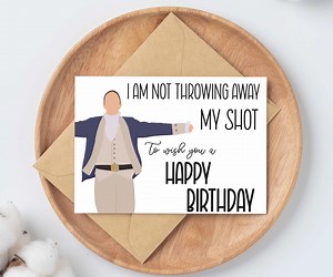 Musical Birthday Card Girlfriend / 30th Birthday Card 40th 50th / Broadway Happy Birthday Card / Handmade Greeting Card Sister Birthday Card - Etsy