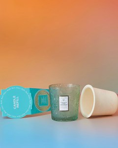 Refills on repeat 🔁 🥥 Clean Burning Coconut Wax Blend ♻️ 100% Recyclable 🌱 Biodegradable Home Compostable Refill Cup Shop Classic Candle Refills bit.ly/3TNPw7Q | VOLUSPA
