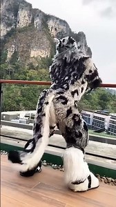 Most Viral Video 💫 #furry #cosplay #therianthropy #costume #fursuit #quadrobics #therian #furries