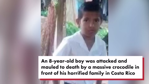 8-year-old boy mauled and beheaded by crocodile in front of his parents