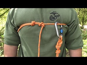 Improvised Fall Restraint (Lanyard)