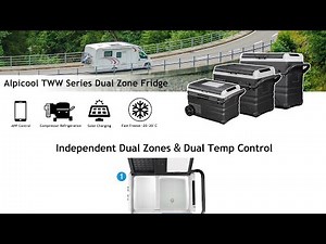 Alpicool TWW Series Dual Compartment Fridge General Info Guide