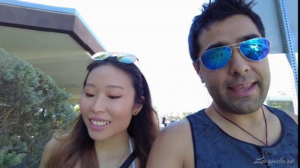 Asian Hotwife Fucks a REAL VIRGIN - Layndare Sextape