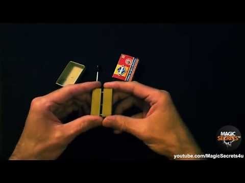 Matchbox Penetration Magic Trick EXPLAINED!