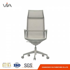 [Hot Item] Via Furniture Full Mesh Middle Back Executive Manager Ergonomic Office Chair