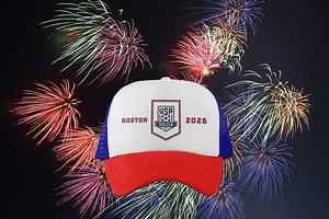 Casquette trucker Boston Soccer USA 2026 | Casquette de football patriotique - Etsy France