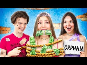 From Millionaire Family to Orphan | Nobody Will Adopt Me! Rich VS Poor Family Situations