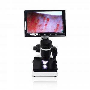 Sy-B198 Portable Microscope LED Screen Lab Finger Capillary Laboratory Microscope