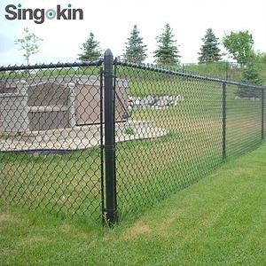 [Hot Item] PVC Coated Chain Link Iron Wire Mesh Farm Property Fence