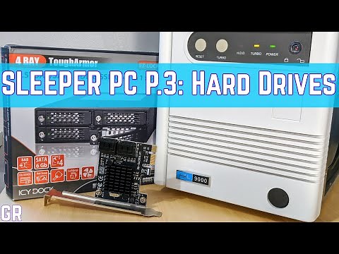 How to Build a Sleeper PC Part 3: Hard Drives, Hot Swaps & More