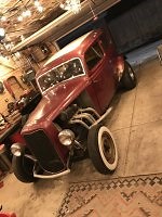 1933  ford survivor 348/4speed MILWAUKEE SURVIVOR!!