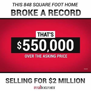 12K views · 38 reactions | The cost per square foot is the highest in local recorded history! | Realtor.com | Facebook