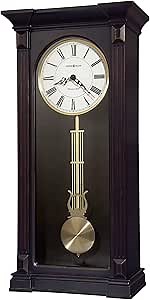 Howard Miller Gobles Wall Clock, Worn Black