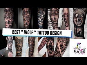 Powerful Wolf Tattoo Designs for Men | Trendy Wolf tattoo Ink Art | Lone Wolf Tattoo Inspiration