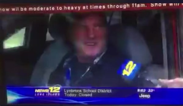 #TBT to this week 8 years ago, when I would go searching for angels in storms. ❄️😇 Not sure what I’m most embarrassed by. The fact I opened the door and rushed the guy out, screamed at him while he made his snow angel…or the strong embrace at the end. 😂🤷🏼‍♀️ #letitsnow | Erin Colton