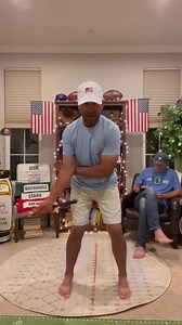 This is a classic drill that focuses on how the trail arm works in the golf swing! By placing your lead hand behind your trail elbow and applying pressure in towards the center of your body with the back of your lead hand, the trail elbow will remain in front of the side of your body, keeping the hands in front of your body’s center. This also allows for the proper rotation of the trail arm in the backswing that works the club up the ideal plane, much like you’re shaking hands in the takeaway an