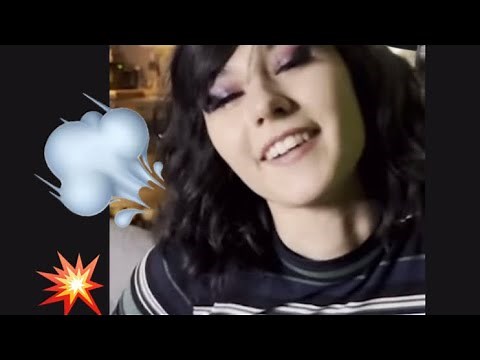 Goth Girl Fart Compilation 🖤💨💥💀🤭😂