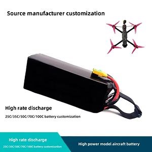 [Hot Item] High Rate Discharge Batteries for Custom Fpv Drone Aircraft Helicopter Models