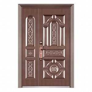 [Hot Item] CE Certificate Premium Exterior Metal Doors for Apartment Entrance