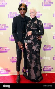 Wiz Khalifa and Pregnant Amber Rose arriving at the 2012 'MTV Video Music Awards' held at the Staples Center in Los Angeles, CA, USA on September 6, 2012. Photo by Krista Kennell/ABACAPRESS.COM Stock Photo - Alamy