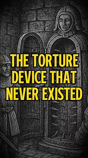 Iron Maiden: The Torture Device That Never Really Existed 😱