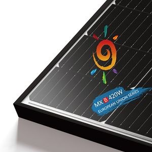 [Hot Item] EU Stock Warehouse 410W 415W 420W Solar Panel Black 400W Solar Panels Germany