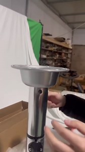 RV Table Base Mount, Adjustable Table Pedestal, Detachable Table Base Stand, Leg Base Mount Frame 28.35 to 22.2In, Load Bearing 55.12Lbs Table Base Kit for RV Boat Yacht, Marine Yacht