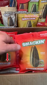 🚨 Our newest limited edition flavor is here and we're giving it away for FREE! 💥 Try all of our best-selling flavors and get 2 FREE bags of Cheeseburger 🍔 Hurry, this offer won't last long! | Smackin' Sunflower Seeds