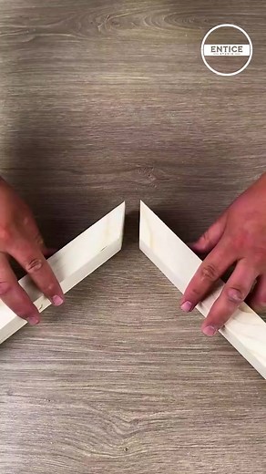 Homemade corner clamping jig #corner #wood #trick | Theenticestudio