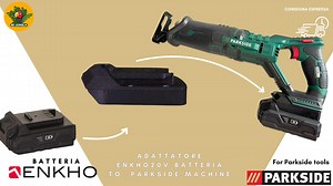 Enkho 20V LI Battery Adapter to Parkside X20v Tools - Etsy Australia