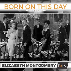 Elizabeth Montgomery (RIP) was born on this day in 1933. The 5-time Emmy-nominated actress is best remembered for her role as Samantha on #Bewitched, who she played for 8 years. Later in her career she starred in THE LEGEND OF LIZZY BORDEN ('75) and THE AWAKENING LAND ('78). Watch #Bewitched weekdays at 12p ET on FETV! ✨🔮 | FETV