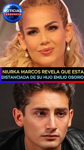 Niurka Marcos revela que está distanciada de su hijo, Emilio Osorio: Me ha faltado al respeto #emilioosorio #niurka #noticiastendencia A unos cuantos meses de revelar que se había peleado con Juan Osorio y hasta bloqueó toda comunicación con él, Niurka Marcos confiesa que también se distanció de su propio hijo, Emilio Osorio. Síguenos en Noticias Tendencias #noticias #noticiastendencia #ultimasnoticias #kunno #emilioosorio | Noticias Tendencia