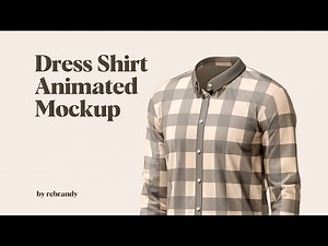 Dress Shirt Animated Mockup Presentation