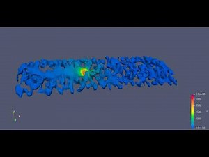 LPBF- laser powder bed fusion (SLM) simulation. #openfoam #DEM