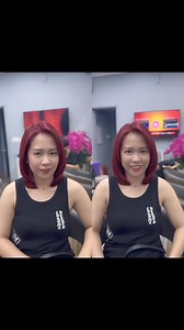 2.1K views | Mầu Nhuộm #goldwell #elumen rv đỏ tím Hair cut by Tiep Nguyen | Tiệp Nguyễn Hair Salon & Spa | Facebook