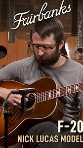 In case you missed it on YouTube, we uploaded a full demo of the Fairbanks F-20 12-Fret Nick Lucas model! Check it out and let us know what you think in the comments. @fairbanksguitars @matthewchulka | Eddie's Guitars