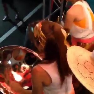 Machel Montano's "Haunted" by this Japanese riddim section at their "Canaval" (video courtesy @selectorhemo) | 96.1 WEFM