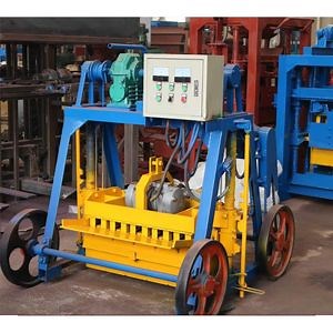 [Hot Item] Qmj4-45 Mobile Egg Laying Concrete Block Molding Machine